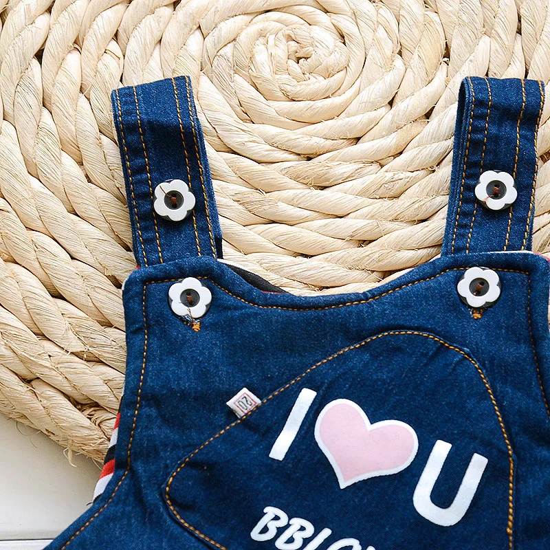 BibiCola/осенне зимние комбинезоны для маленьких мальчиков детский джинсовый