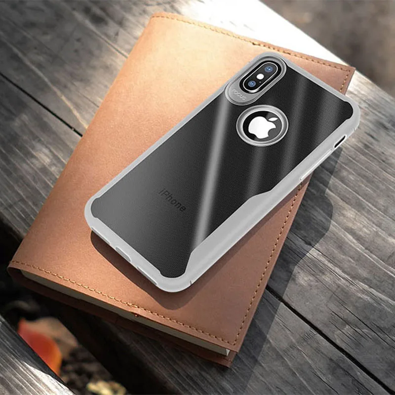 Прозрачный мягкий чехол из ТПУ для iPhone XR Xs Max X 10 6 s 6s 7 8 Plus 5 5S SE роскошный