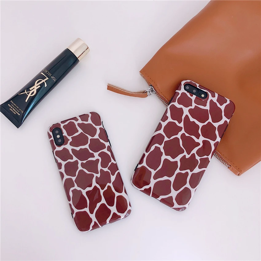 Sexy Glitter Leopard Phone Cases For iPhone 6 6S Plus Luxury Smooth Soft TPU Back Cover 7 8 X |