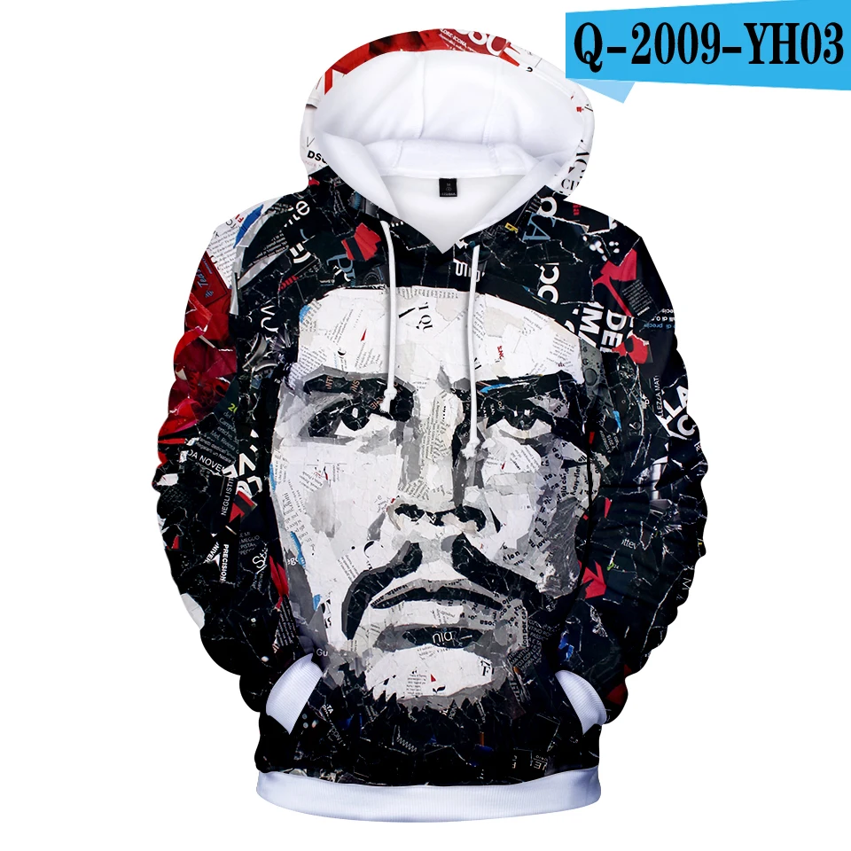 Che Guevara, 3D принт,, новые модные толстовки для женщин/мужчин, с длинным рукавом, повседневные толстовки с капюшоном, трендовая уличная одежда, толстовки - Цвет: Синий