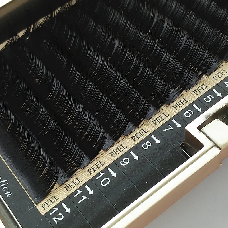 0.07 Thickness Camellia Lashes Handmade Natural False Eyelashes Individual Eyelash Extension Makeup Black Applicator | Красота и