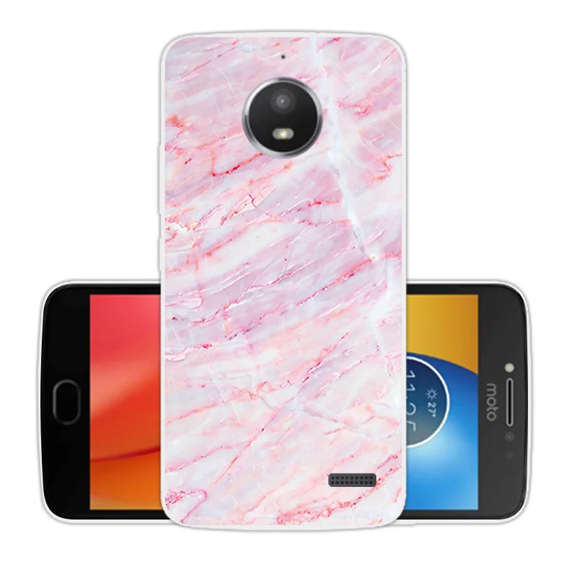 Мягкий силиконовый чехол для телефона Motorola Moto E4 футляр с камнями XT1766 XT1763 ТПУ 5 0