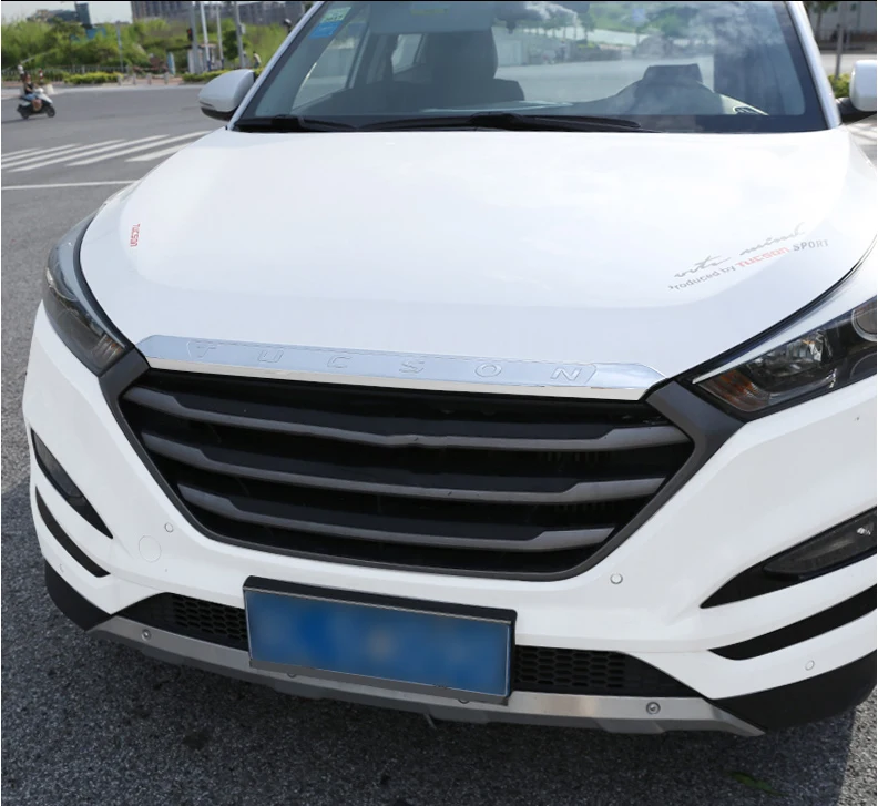 Lsrtw2017 Декоративная полоса капота из нержавеющей стали для hyundai Tucson