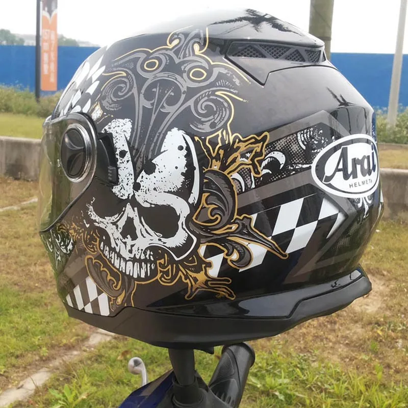 Arai полный шлем двойной объектив мотоциклетный шлем цена супер высокого класса защитные шлемы
