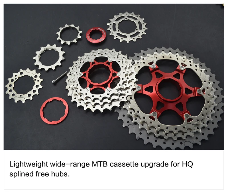 Sunracing 10 S кассета CSMS3 CSMX3 11-40T11-42T 11-46 T MTB велосипедная обгонная муфта Moutain велосипедная кассета Fit Shimano SRAM маховик