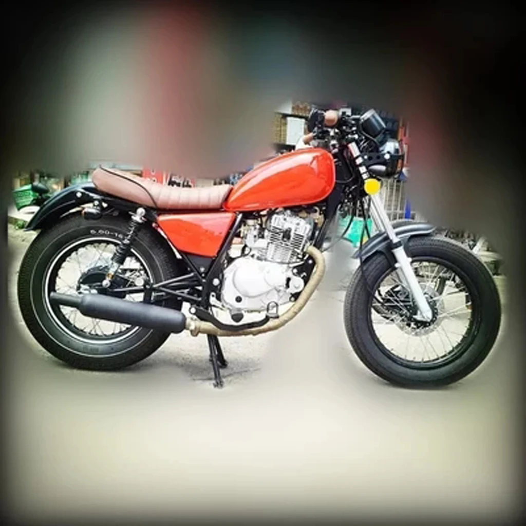 GN125 мотоцикл ретро модификация боковая крышка топливный бак светильник ковая