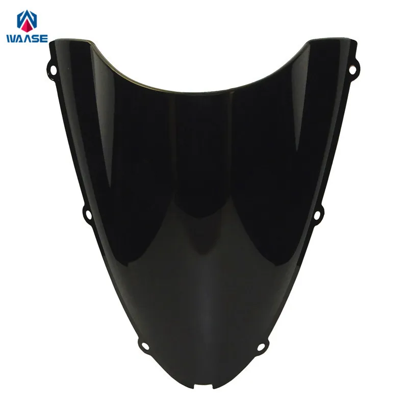 

waase For Kawasaki Ninja ZX10R ZX 10R 2006 2007 Double Bubble Windscreen Windshield Shield Screen