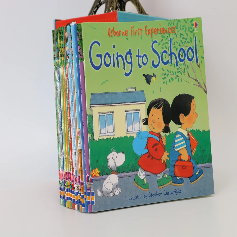 20 шт./компл. 15x15 см Usborne фото книги для детей и малышей знаменитая история