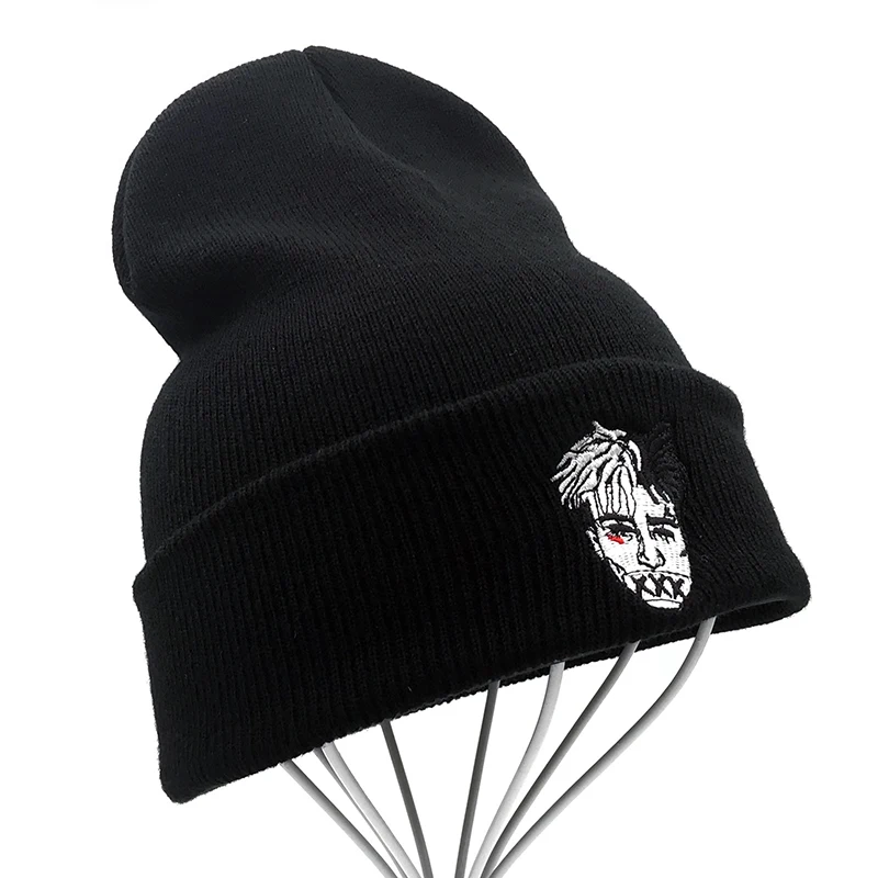 

High Quality xxxtentacion Dreadlocks Casual Beanies For Men Women Fashion Knitted Winter Hat Hip hop Skullies cap Hats Gorro