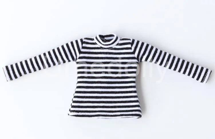 Long-sleeve T-shirtA 1 компл. 30 см Блит одежда с длинными рукавами футболки+ клубника юбка на подтяжках для Licca, средний Блит куклы Костюмы - Цвет: Long-sleeve T-shirtA
