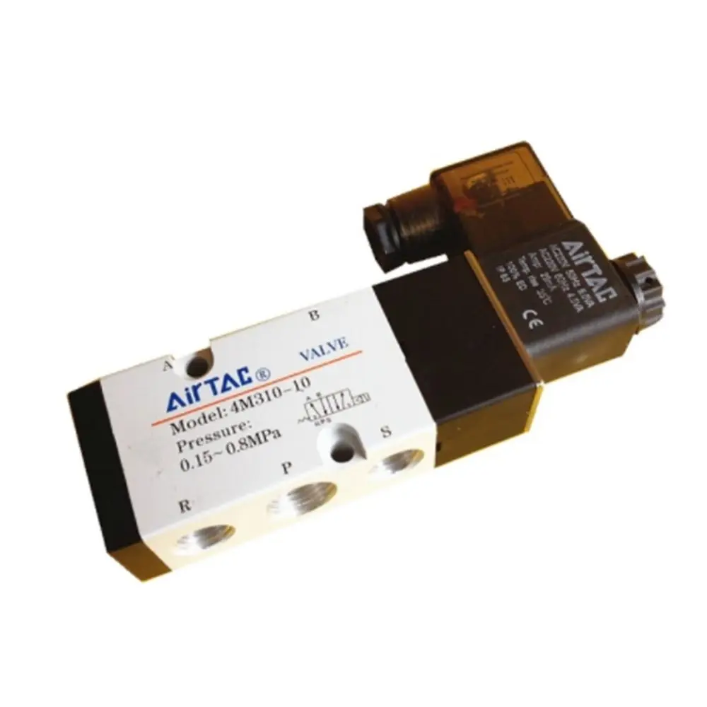 Соленоидный клапан 4M310-10 5 портов 2 положения двойной пневматический DC24V AC 220V 1 шт |