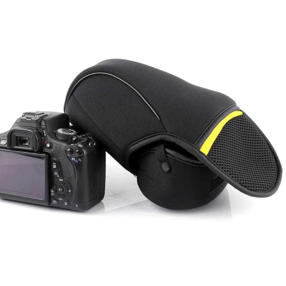 Уплотненная сумка для цифровой DSLR Камеры Внутренний чехол Canon 1300D Nikon D5300 D3400 D7500 D7200