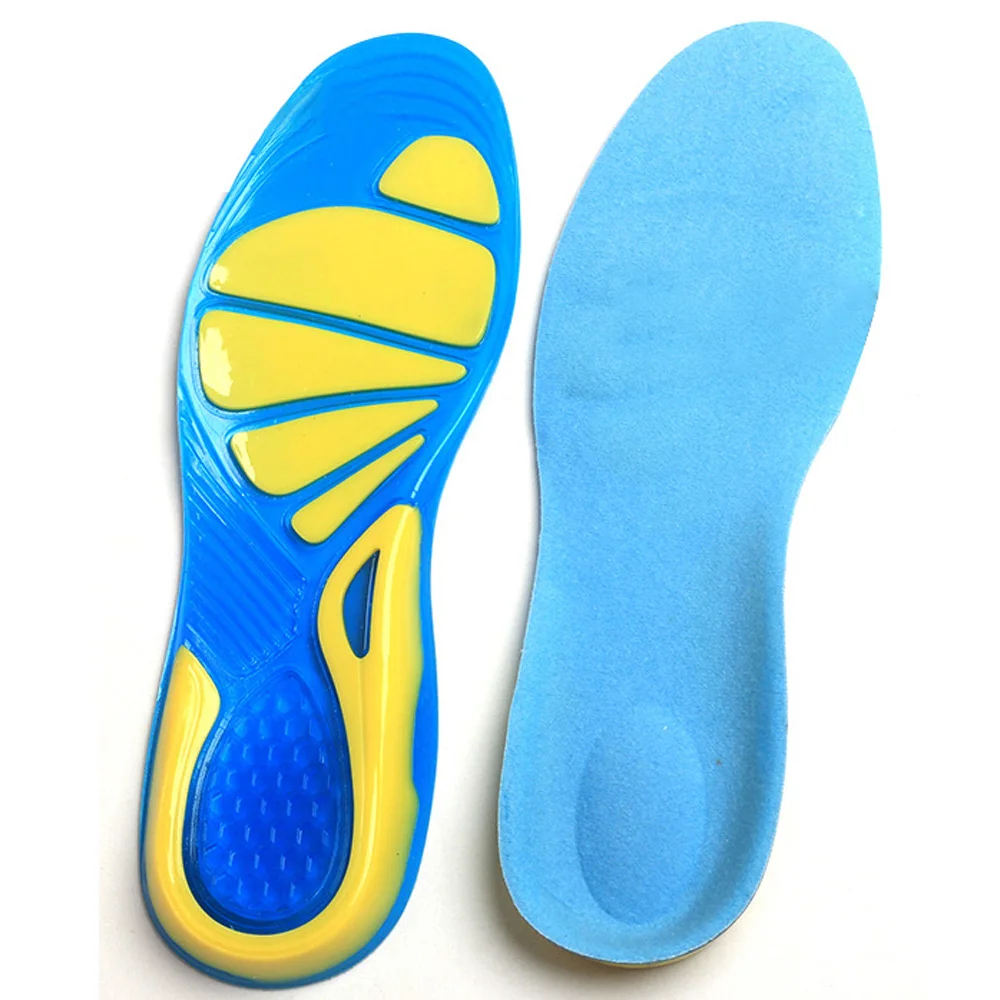 Гибкие силиконовые стельки для обуви дышащие мягкие комфортные футбольного мяча