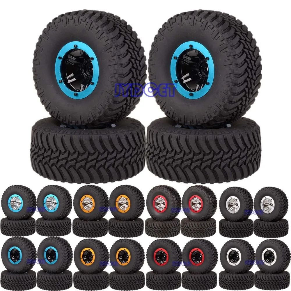 Колесный обод 4P 2 дюйма Hub &amp Super Swamper Rocks 130 мм шины 1:10 для RC 1/10 Rock Crawler RR10 D90 CC01 90025 |