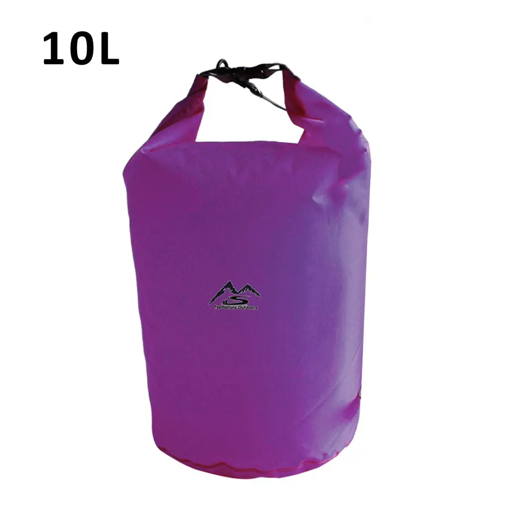 5L/10L/20L/40L водонепроницаемый открытый плавательный мешок сухой мешок плавающие шестерни сумки для лодок Рыбалка рафтинг плавание горячая распродажа - Цвет: 8
