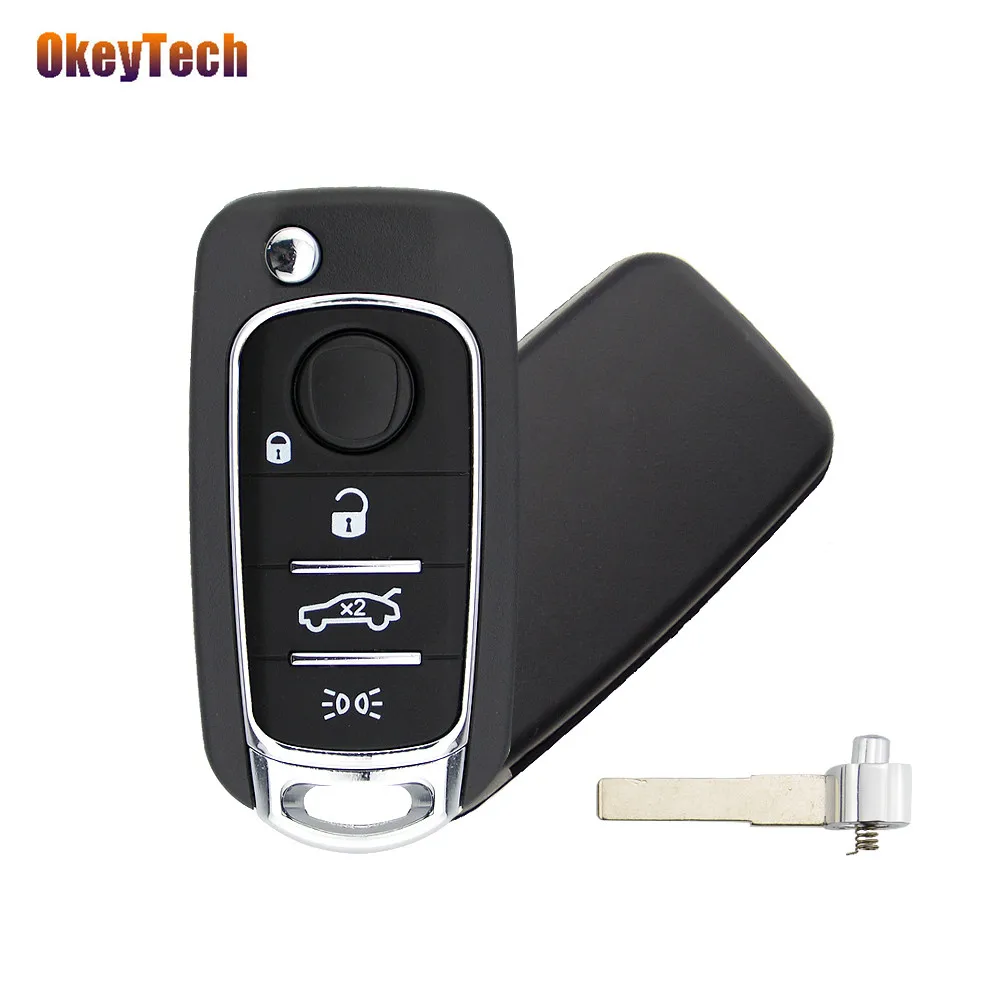 Сменный Чехол OkeyTech флип чехол для автомобильного ключа Fiat 500X 500L дистанционный