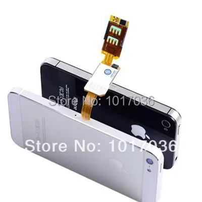 Мобильный телефон две сим-карты адаптер для iPhone 4 4S 5 5S 5C - включить использования