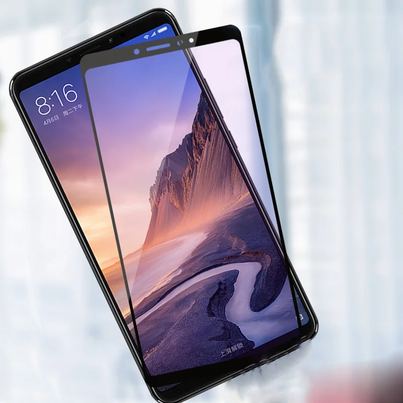 3D закаленное стекло для Xiaomi mi max 3 полная защитная пленка Взрывозащищенная Защита