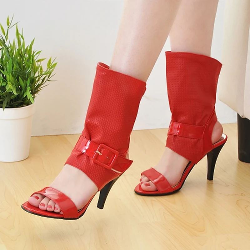 Горячая распродажа! Большие размеры 30 43 модная женская обувь в гладиаторском