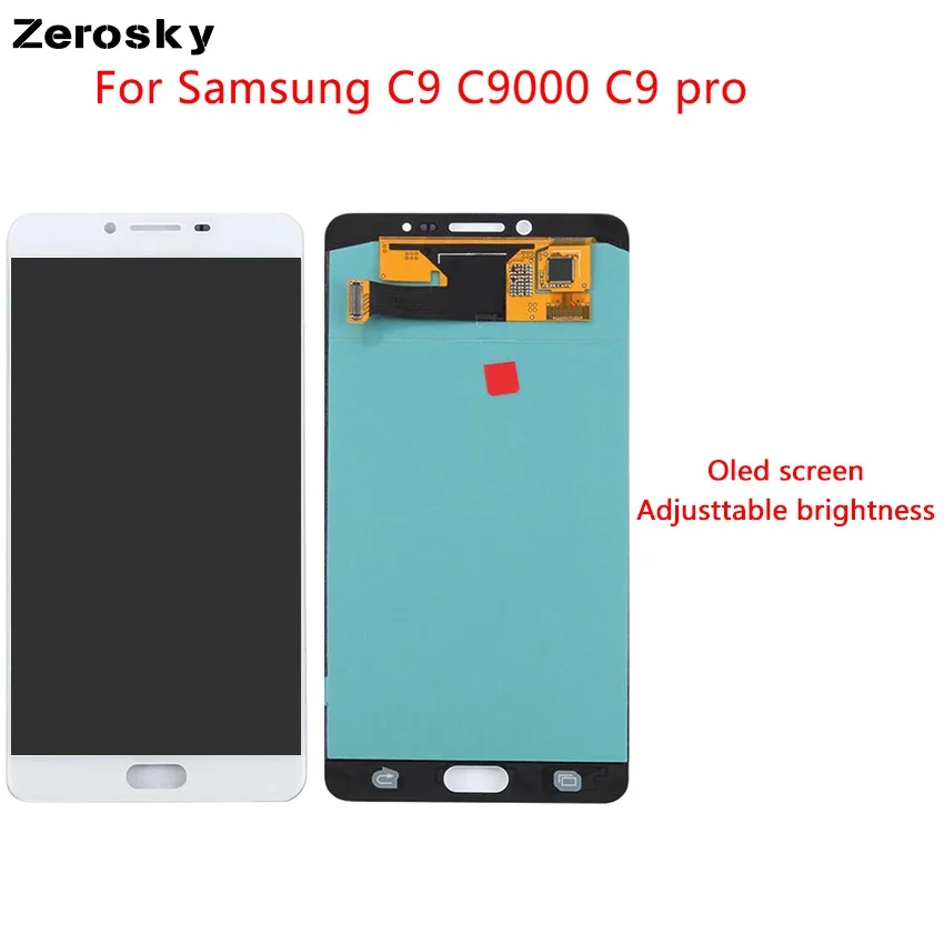 Высокое качество Amoled Lcds Запасные Запчасти для Samsung Galaxy C9000 C9 Pro ЖК дисплей