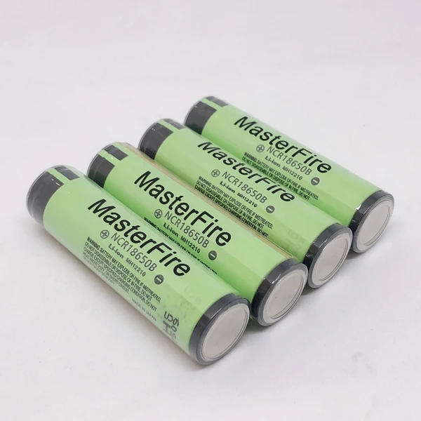 

MasterFire 18pcs/lot Protected Original 18650 NCR18650B 3.7V 3400mAh Rechargeable Lithium Battery Cell For Panasonic with PCB