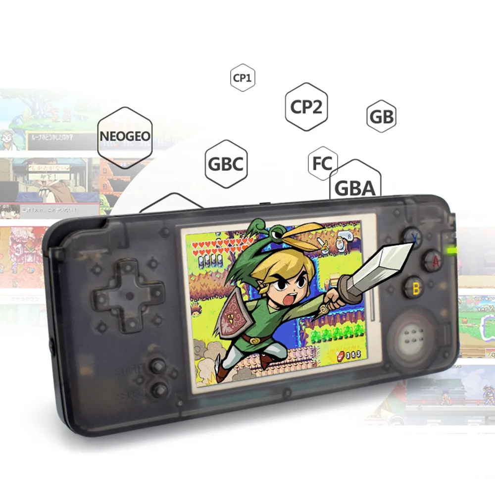 Kainuoa USB Ретро портативная игровая консоль 3 0 дюймов Встроенная 818 различных игр