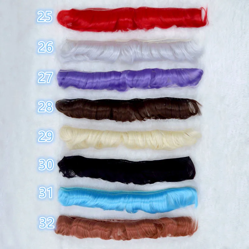 5 см * 100 BJD кукла волосы цветные подходящие челки для 1/3 1/4 1/6 SD Blyth chole