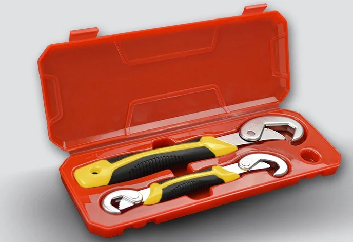 Универсальный ключ 6-22 мм регулируемый крюк гаечный трубный зажим