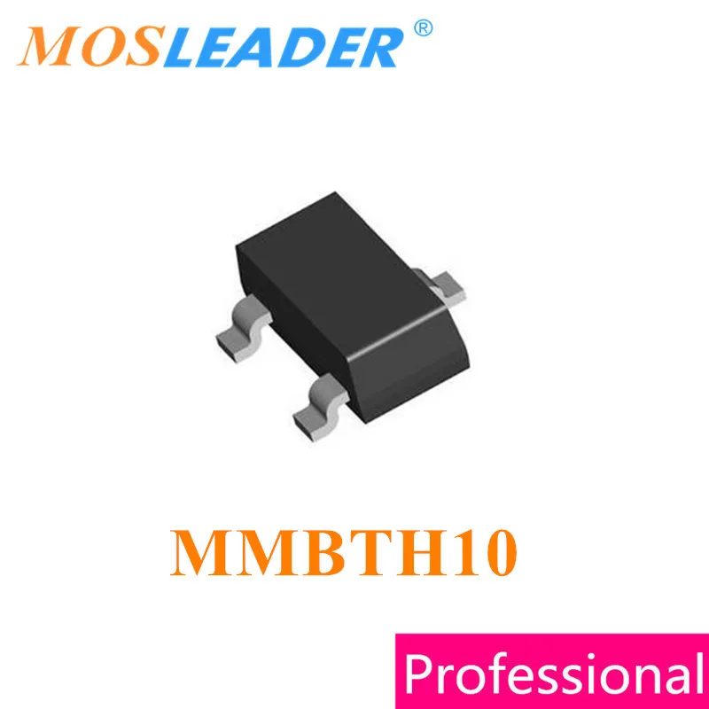 

Mosleader MMBTH10 3EM SOT23 3000PCS MMBTH10LT1G NPN 25V 50mA MMBTH-10 Made in China