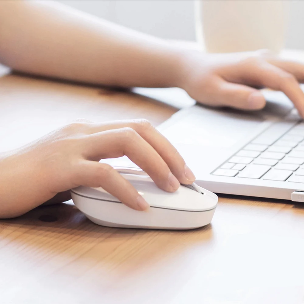 Оригинальный Xiaomi беспроводной планшет мышь Эргономичный дизайн 4 0 RF 2 GHz двойной
