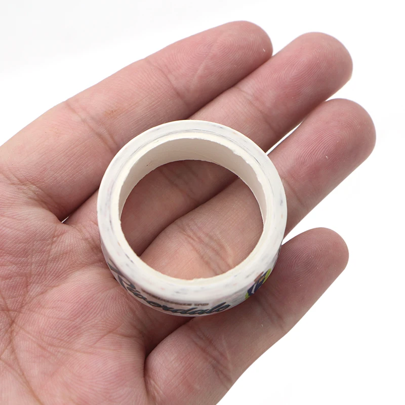 

Cartoon funny DIY Scrapbooking Sticky Adhesive washi Paper Masking Tape Printed Patterns stickers decals E0137