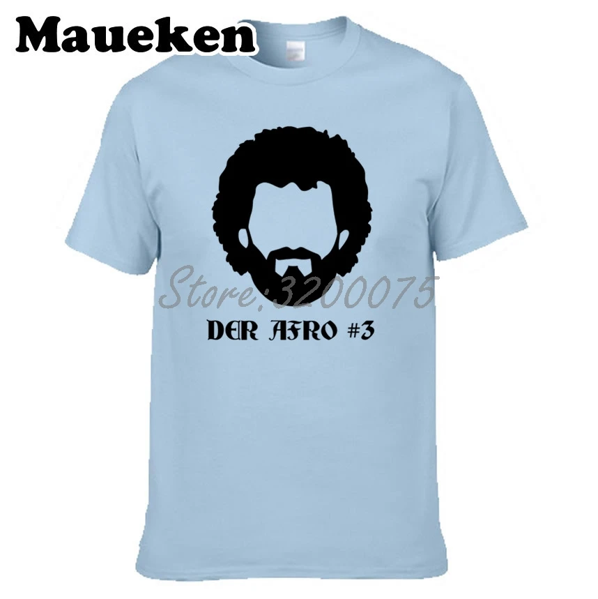 Мужская футболка с круглым вырезом Paul Breitner 3 Explosion head Германия Legend W17072505 | одежда