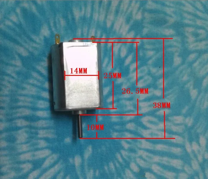 3V 5V 12V маленький двигатель FF 130 micro DC мотор с низкой скоростью высоким крутящим