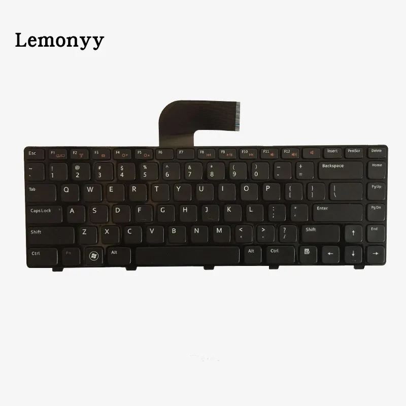 Клавиатура США для DELL Inspiron 15R 5520 7520 0X38K3 65JY3 065JY3 Enginsh черная клавиатура для ноутбука с рамкой