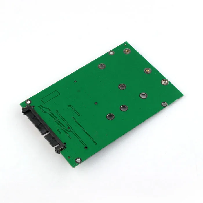CYDZ Jimier 2 in 1 Combo Mini PCI- E Lane M.2 NGFF &amp mSATA SSD to SATA 3.0 III Adapter Converter PCBA |