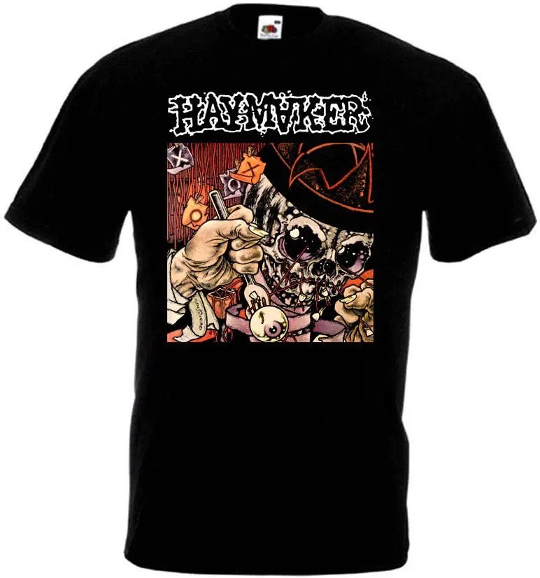 Haymaker V9 футболка Черная хардкор панк Grindcore все размеры забавная | Мужские футболки -32921327449