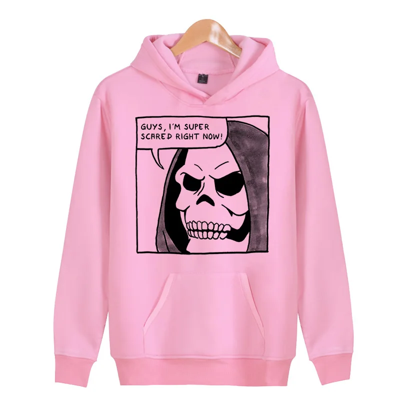 meme scare horror satan Streetwear Hoodies fashion Hand Hoodie Men Women Hip-Hop Pullover Sweatshirts X4323