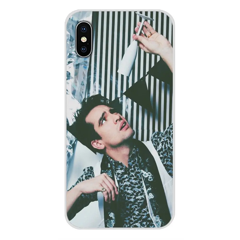 Аксессуары чехол для телефона Brendon urie Panic at Disco Samsung Galaxy J1 J2 J3 J4 J5 J6 J7 J8 Plus 2018 Prime 2015 2016