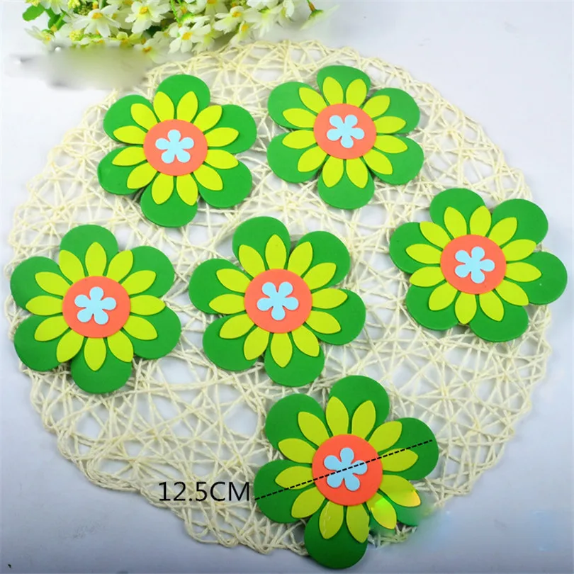 3D стикеры красивый цветок декоративный eva заплатка из пенопласта детского сада