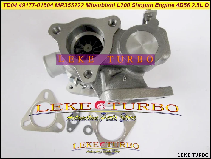 ТД04 49177-01504 49177 01504 4917701504 MR 355222 Турбокомпрессор для Mitsubishi L200 Shogun 4D56 2 5 л с водяным