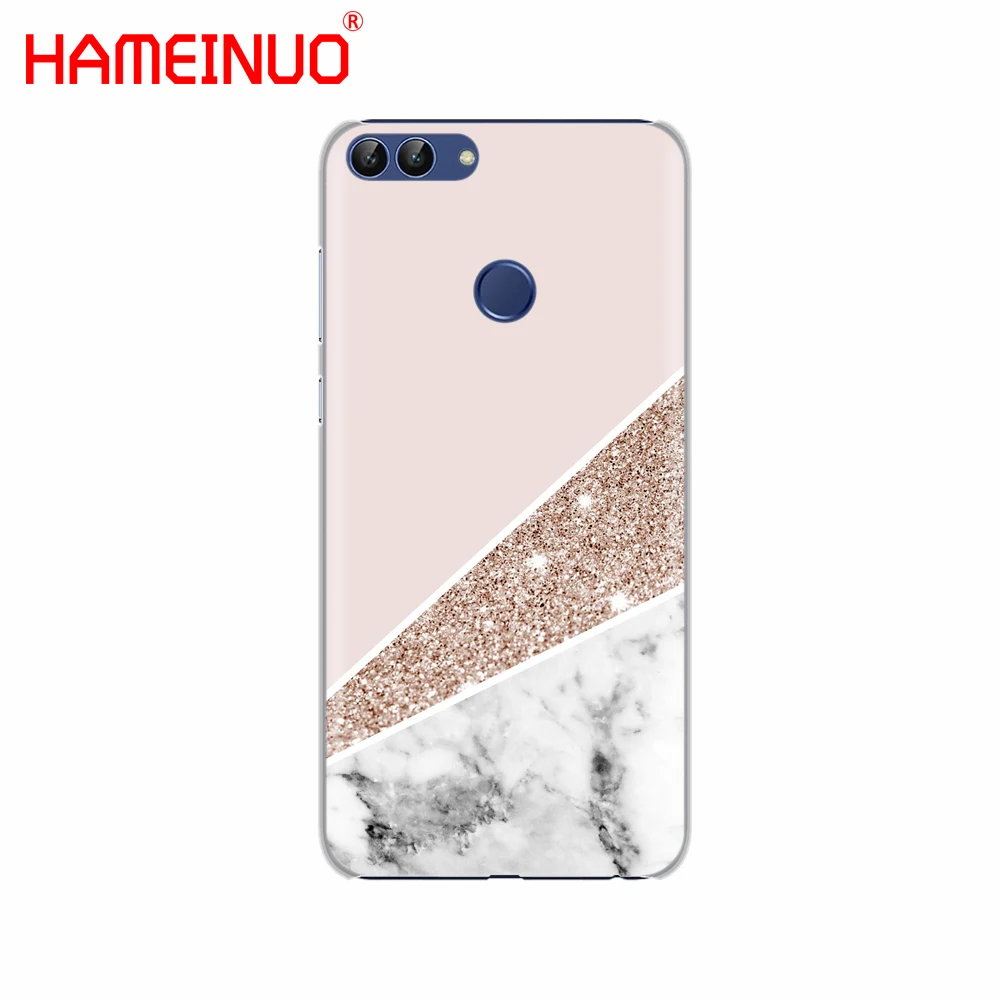 HAMEINUO чехол для телефона с мраморным рисунком Huawei NOVA 2 2S 3e PLUS LITE p smart 2018 enjoy 7s mate 7 8 9 10