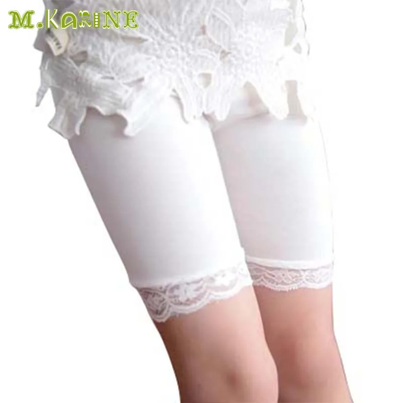 Безопасные Короткие штаны для девочек нижнее белье леггинсы очень эластичные