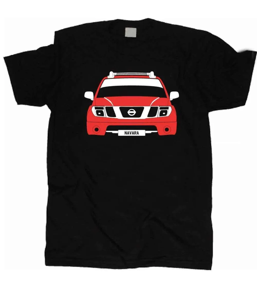 

Custom Japanese Classic Car T-Shirt Navara D40 (Pickup Truck) Newest 2019 Men'S Fashion Print Men Summer Style Design T-Shirt