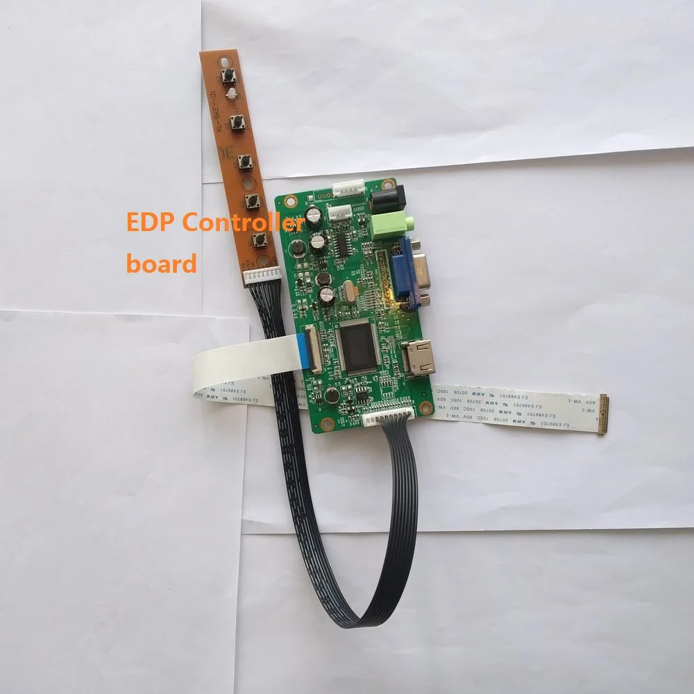 

for B140HTN01.1 Controller board LCD DIY KIT VGA EDP HDMI 14" 30Pin monitor DRIVER 1920×1080 LED EDP SCREEN display