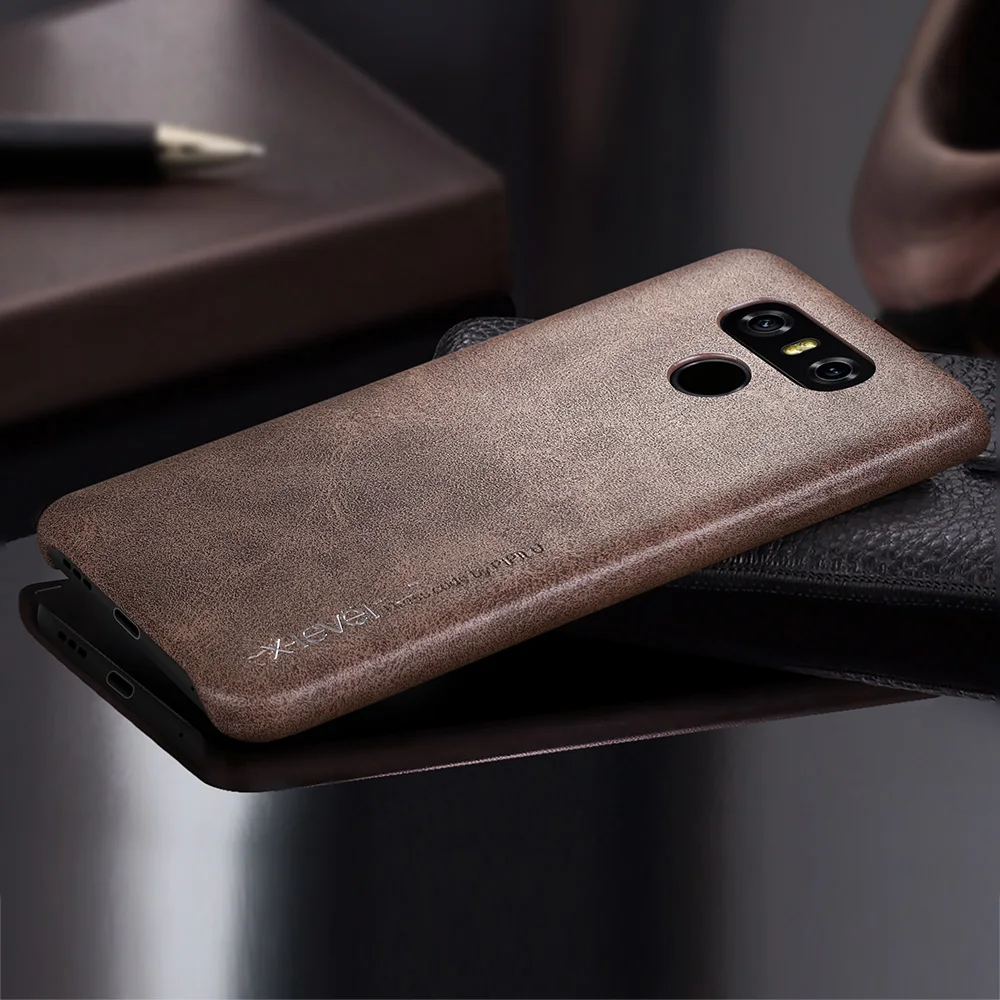 Винтажный кожаный чехол X Level для LG G6/для G5/для V20 задняя крышка телефона мужчин|case