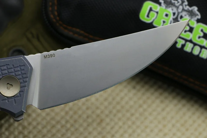 Складной нож Green thorn Flipper для джинсов m390 сталь TC4 титановая ручка карманные