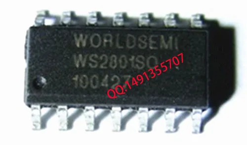Бесплатная доставка 100 ШТ. WS2801 WS2801SO SOP14ORIGINAL IC Лучшее качество |
