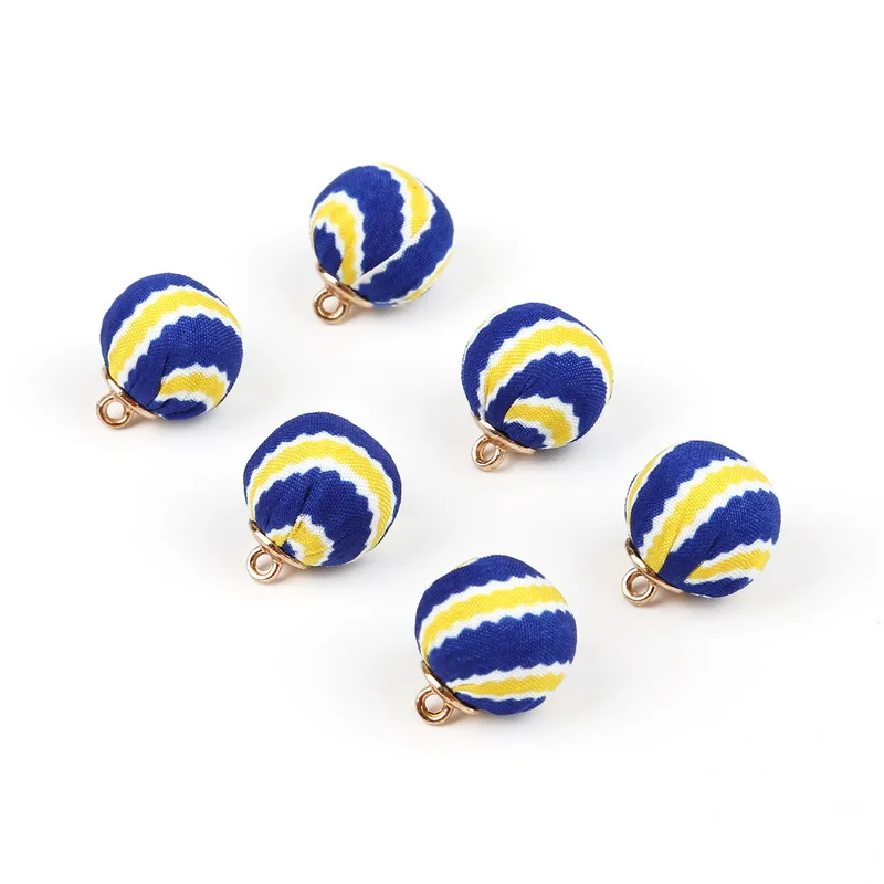 03 Royal Blue 10 шт. Висячие отверстия DIY ткань кружева бусины ленты для поделок Вязание швейные принадлежности одежда свадебное платье домашняя текстильная отделка - Цвет: 03 Royal Blue