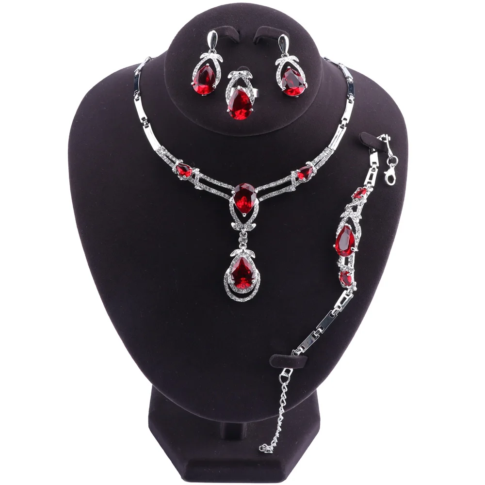 Серебряные Ювелирные наборы костюмов для женщин