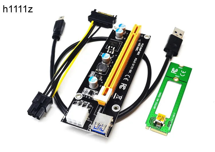 Новинка 1X к 16X M2 NGFF PCI E Express расширитель переходная карта адаптер 60 см USB 3 0 кабель